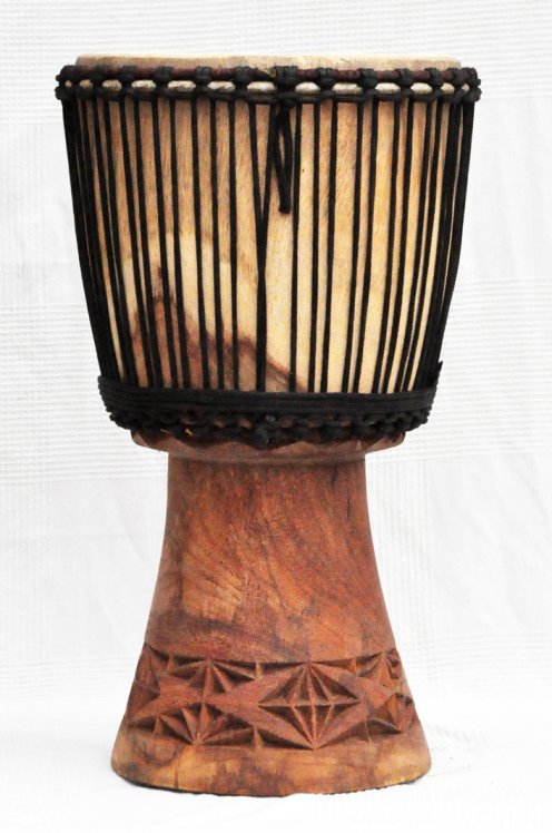 Vente de djembé malien - Grand djembé du Mali en linké