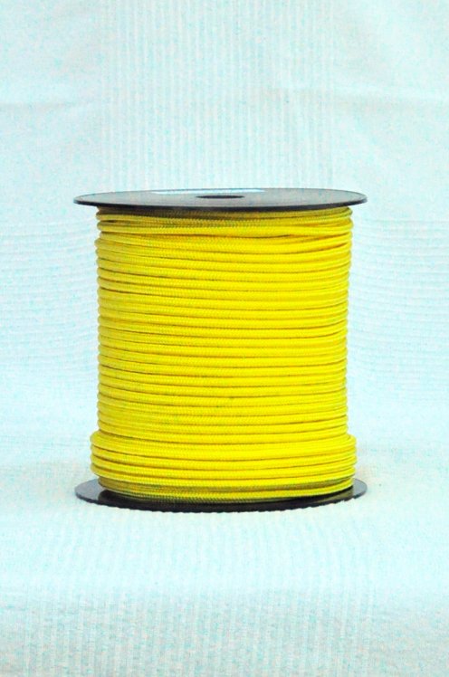 Drisse djembé jaune tournesol Ø5 mm - Corde pré-étirée pour djembe tambour