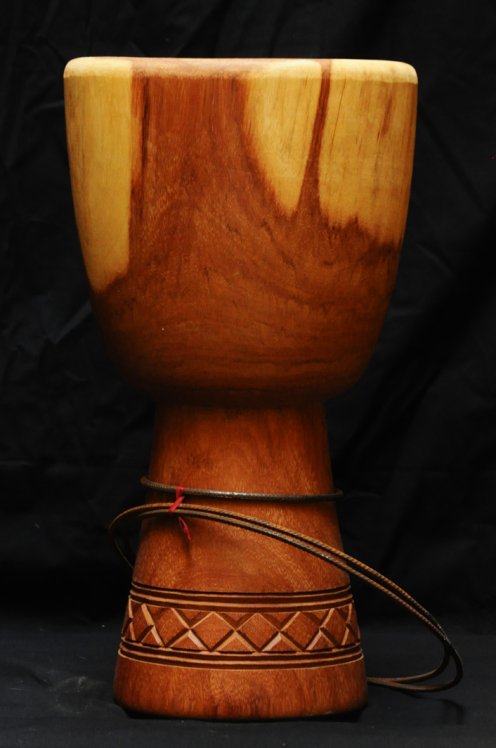 Fût de djembé Mali Top en linké en vente (grand) : acheter un djembe malien en lingué à monter (grand)