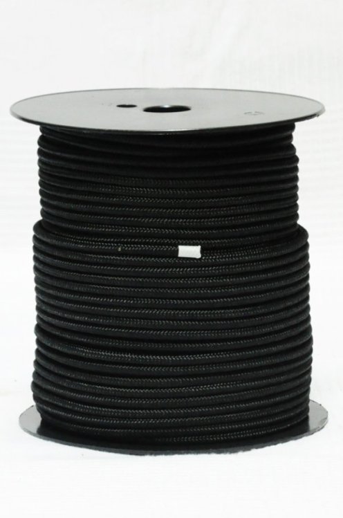 Corde djembé renforcée PES 6 mm Noir 100 m