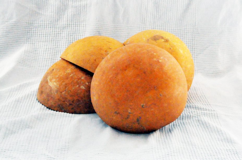 Demi-calebasse Ø17-18 cm - Calebasse hémisphérique