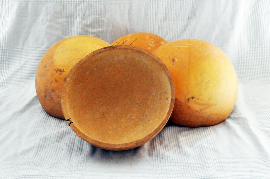Demi-calebasse Ø31-32 cm - Calebasse hémisphérique