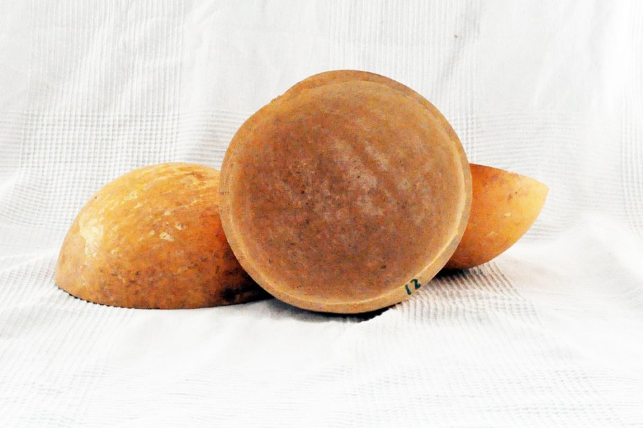 Demi-calebasse Ø21-22 cm - Calebasse hémisphérique