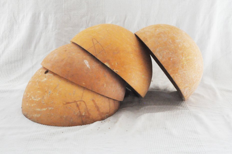 Demi-calebasse Ø27-28 cm - Calebasse hémisphérique