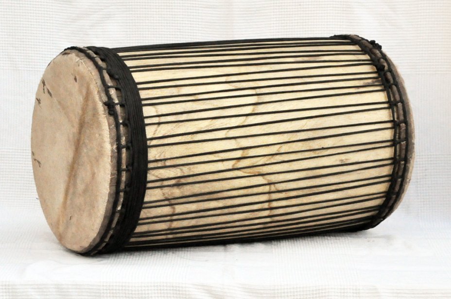 Dundun dundunba montage traditionnel en melina - Tambour doumdoum de Guinée