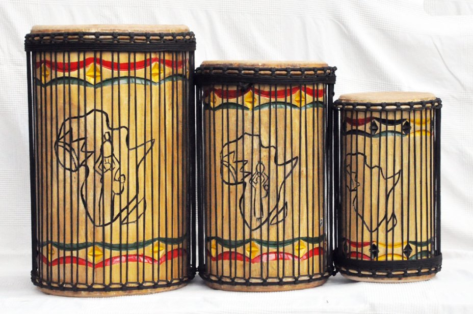 Set de dununs de Guinée en melina