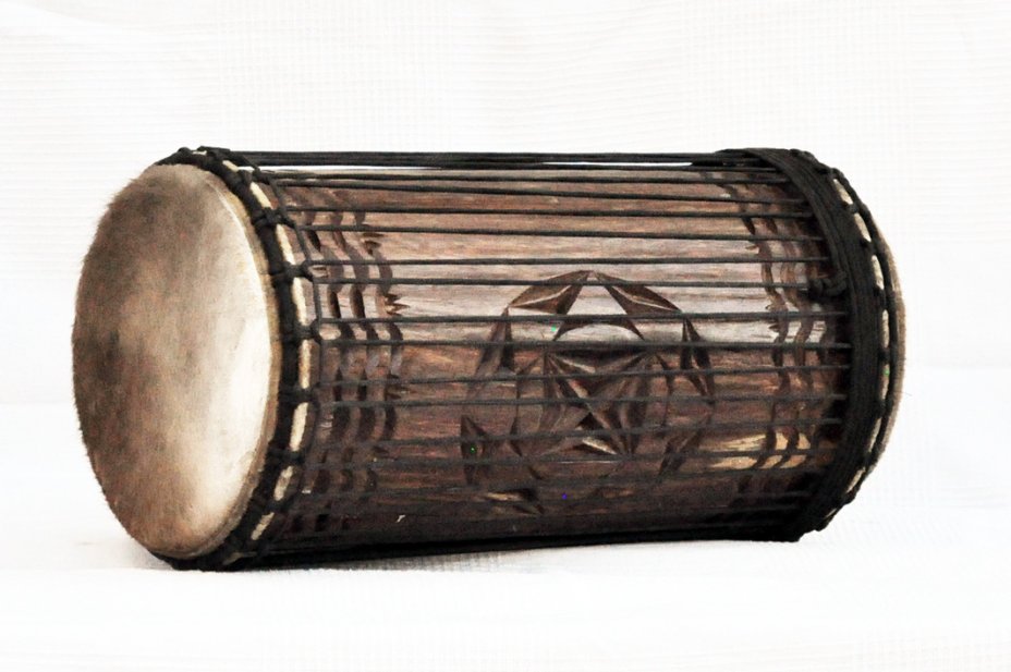 Dundun kenkeni 4 fers en guéni - Tambour dundun de Guinée