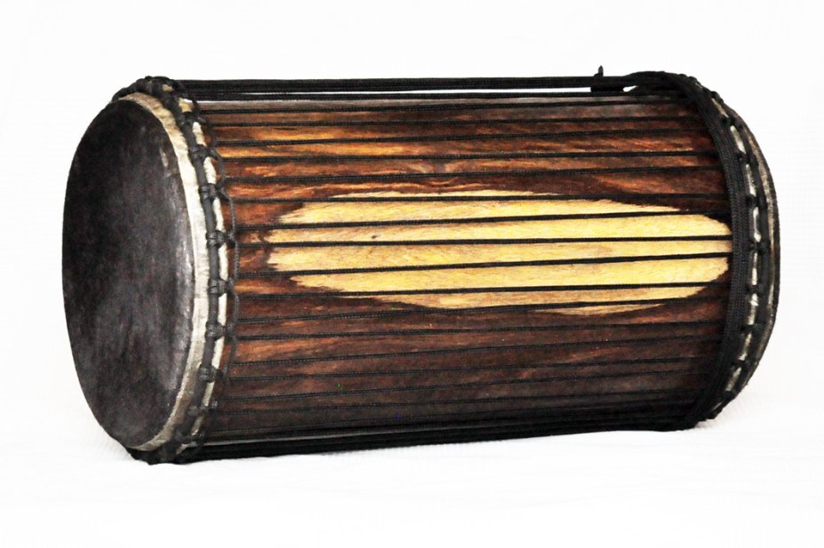 Dundun sangban 4 fers - Tambour dundun de Guinée en guéni