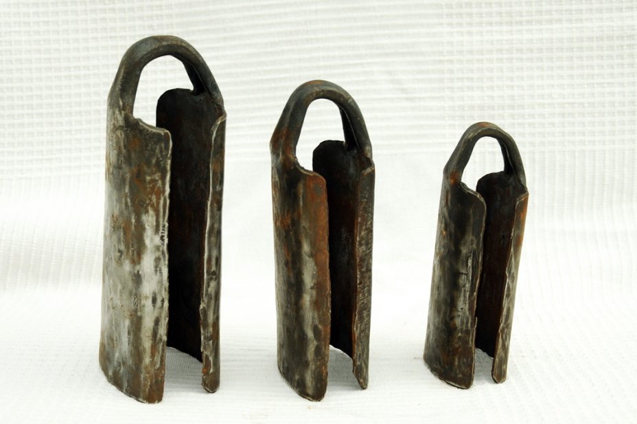 Set de 3 cloches pour dundun de Guinée - Cloche dunun