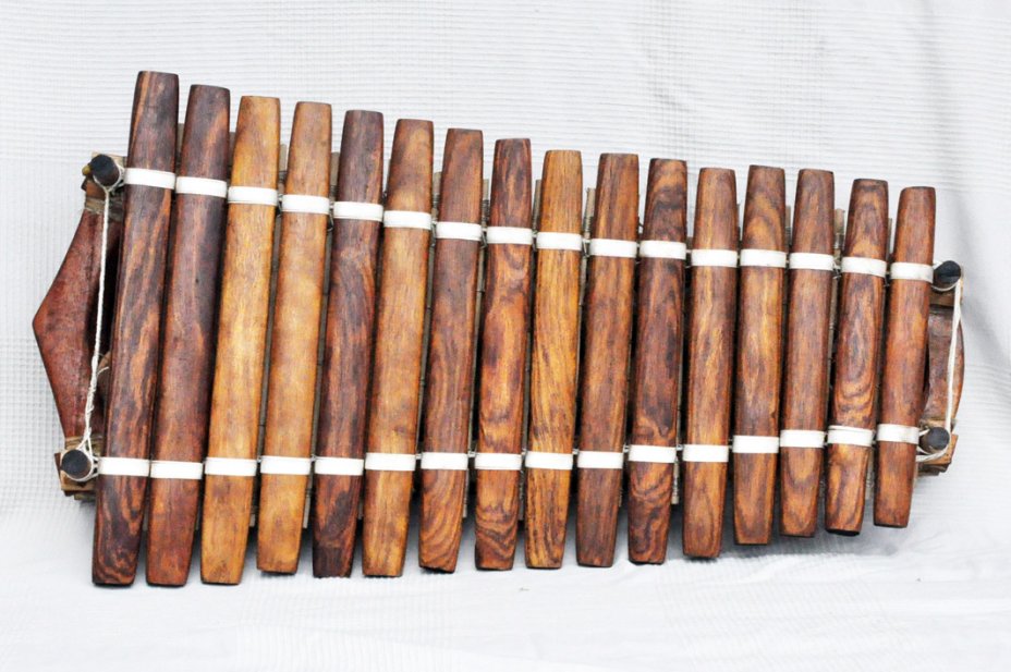 Balafon de Guinée diatonique 16 lames