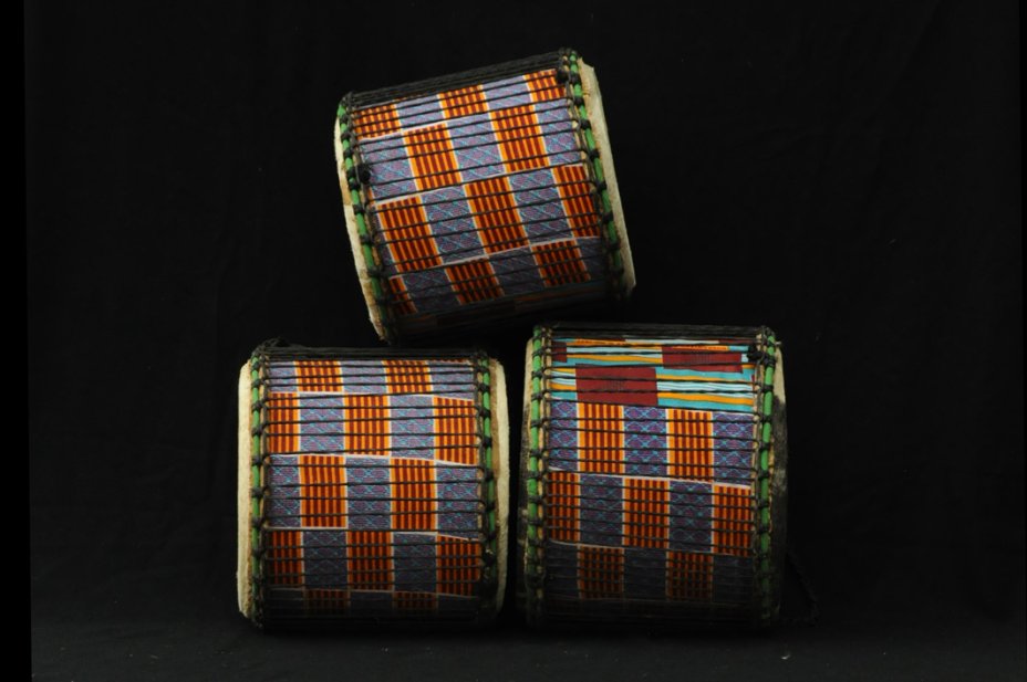 Mini-triplette de doumdoums Ghana Éco en vente : acheter une mini-triplette de doundouns (dumdums, dunduns, dununs) ghanéens