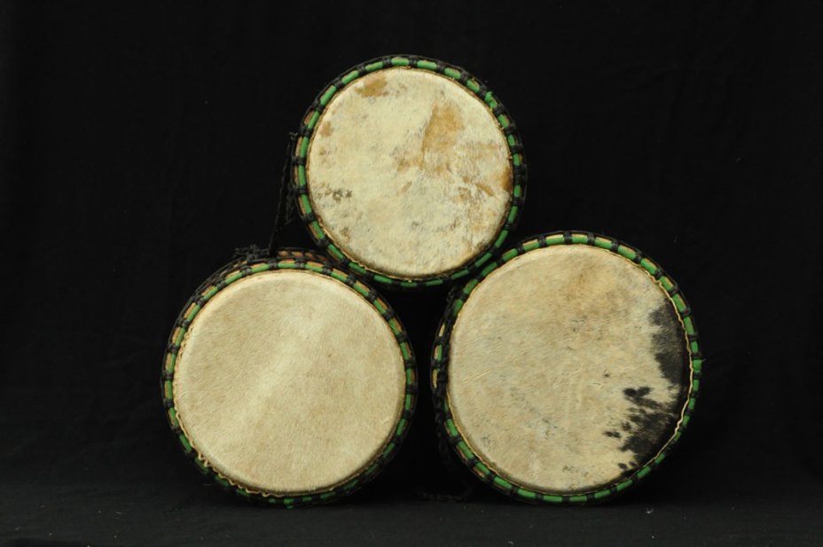 Mini-triplette de doumdoums Ghana Éco en vente : acheter une mini-triplette de doundouns (dumdums, dunduns, dununs) ghanéens