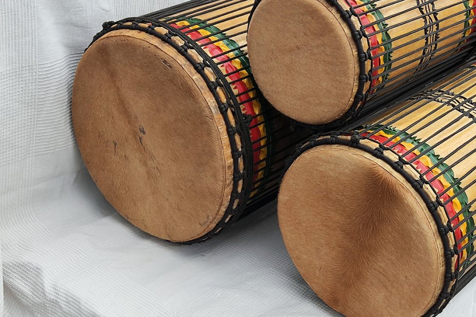 Set de dununs de Guinée en melina