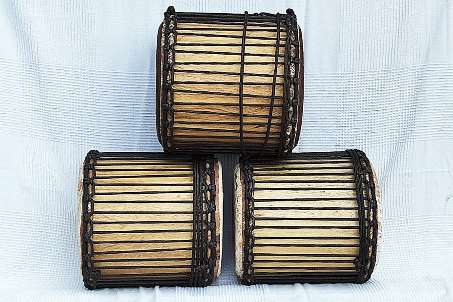 Mini-doumdoum kenkeni de Guinée - Mini-tambour dunun