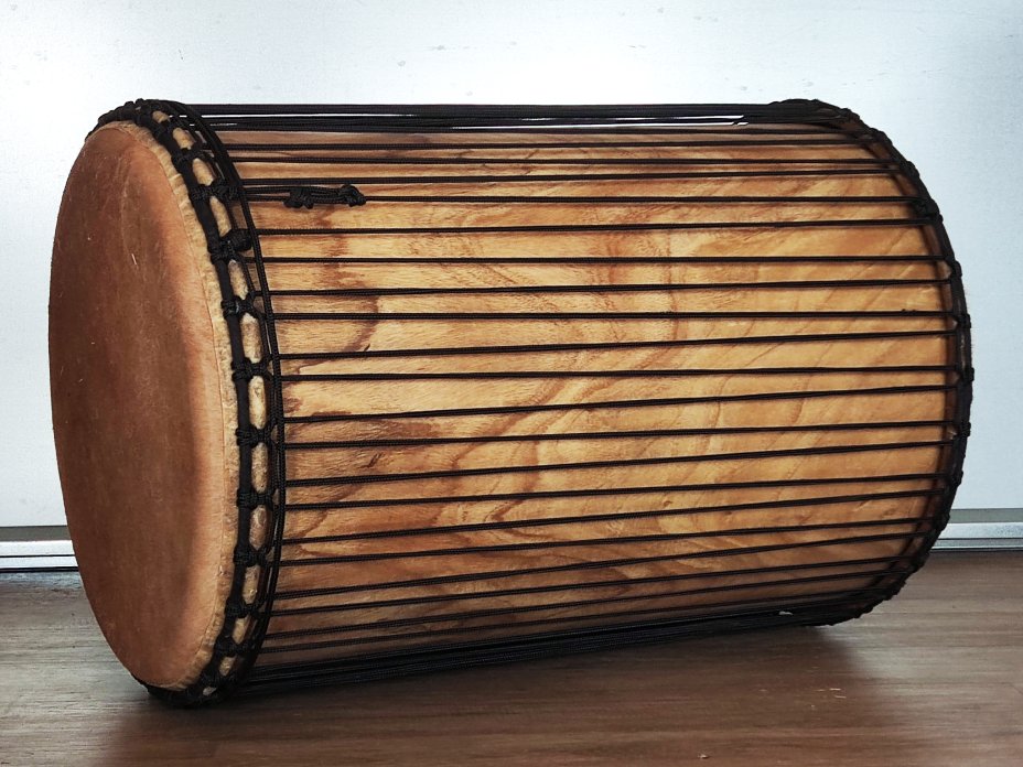 Dununba de Guinée en melina (montage 4 fers)