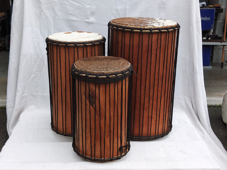 Set de dununs du Mali en linké