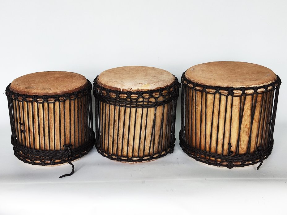 Set de mini-dununs de Guinée - Tambours dundun