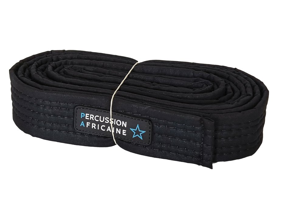Sangle djembé Percussion Africaine Noir