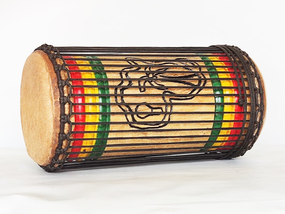 Tambours basses dunun - Doundoun kenkeni de Guinée montage 4 fers