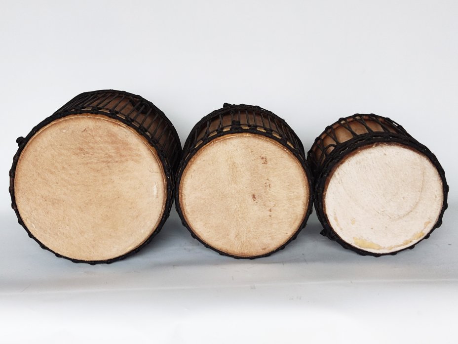 Set de mini-dununs de Guinée - Tambours dundun