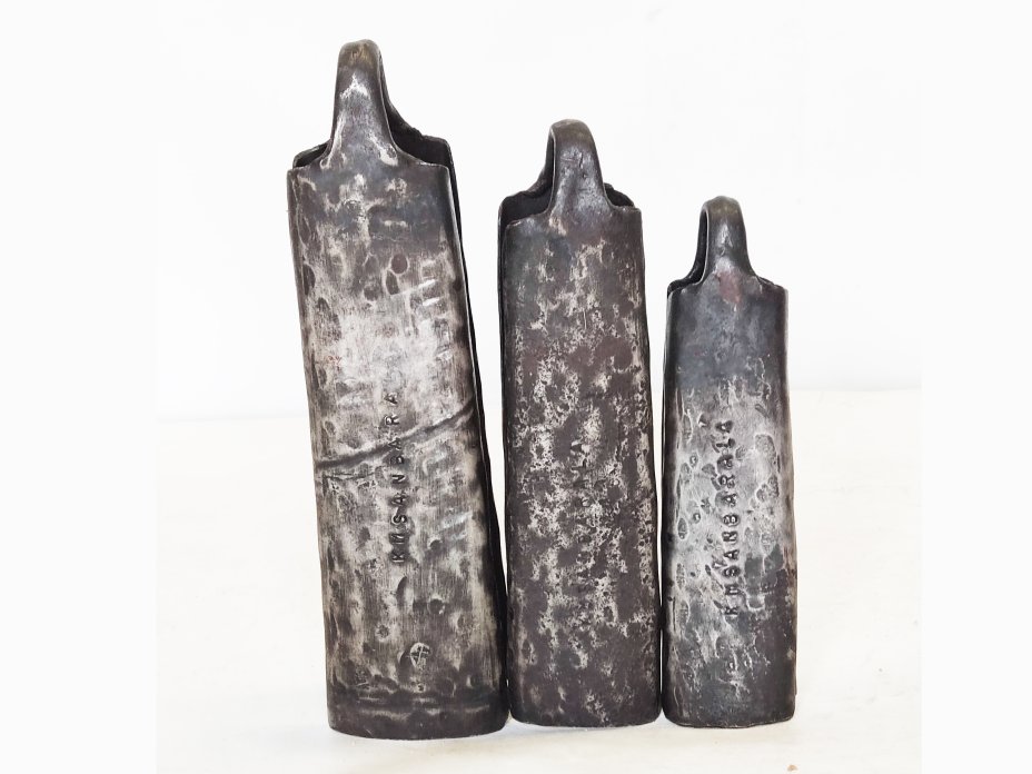Set de 3 cloches de Sangbarala pour dundun de Guinée - Cloche dunun