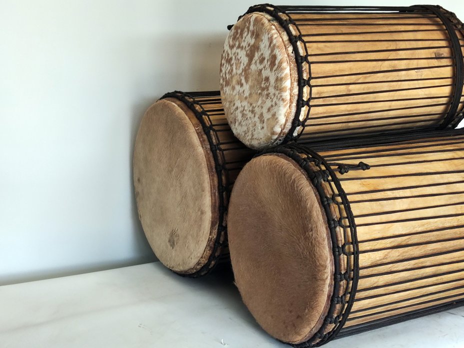 Set de dununs de Guinée en melina